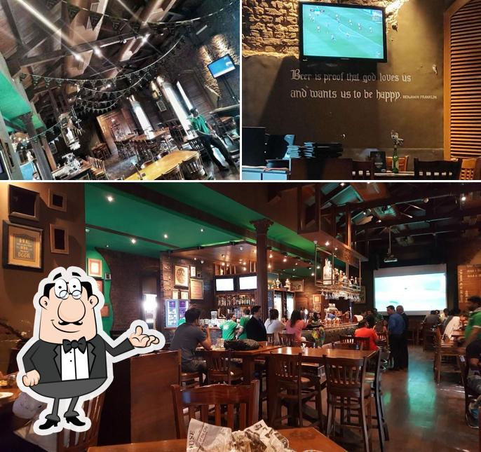 The interior of The Irish House, Kala Ghoda