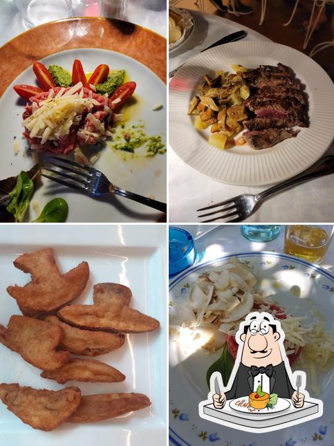 Cibo al Trattoria detta del Bruxaboschi