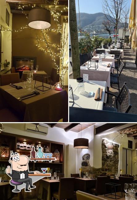 Gli interni di Yoko Sushi