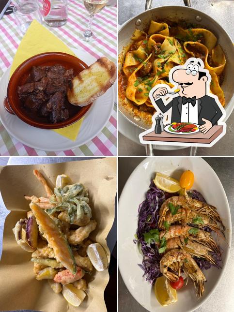 Platti al Osteria dei Mercanti