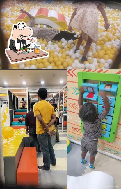 Food at Bouncy House