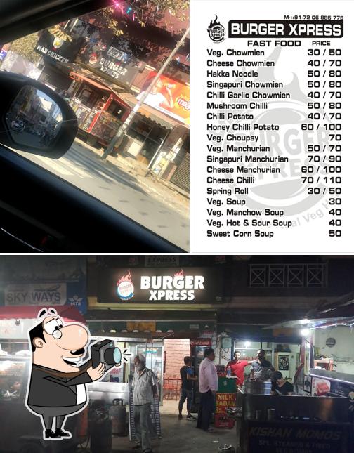 Here's a picture of Burger Xpress