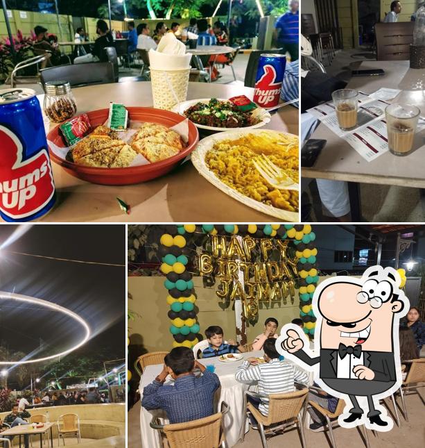 Take a seat at one of the tables at Tea Street