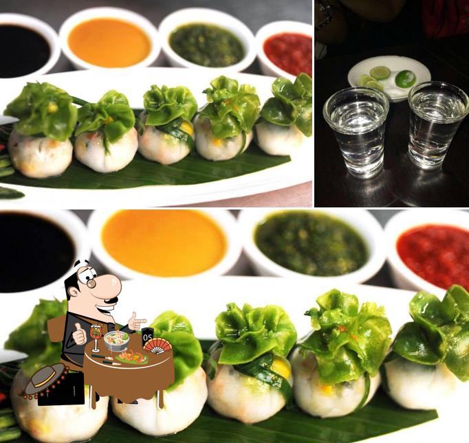The image of Nocturne’s food and alcohol