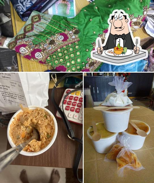 Food at Komala Vilas
