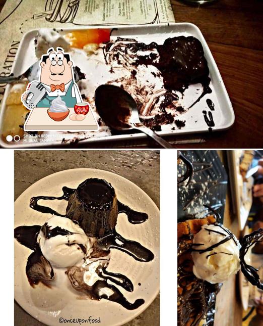 Nibs Experia serves a variety of sweet dishes