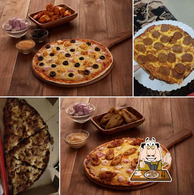 Try out different types of pizza