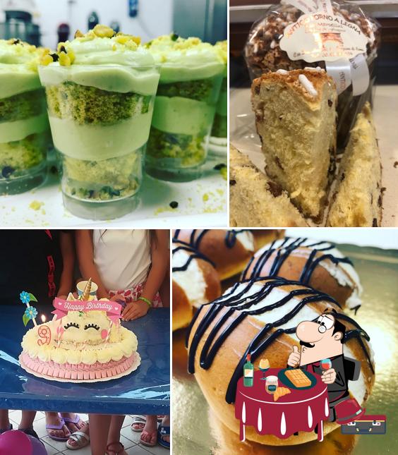Antico forno a legna F.lli Marcellini serve un'ampia varietà di dessert
