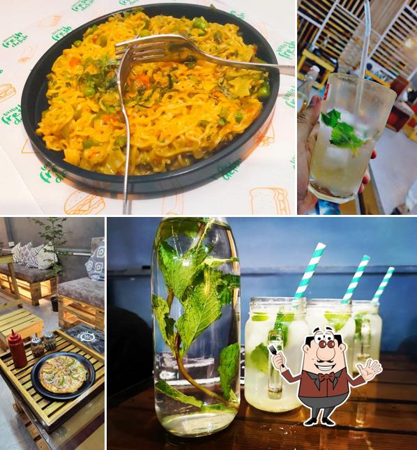 Meals at Dark Vibes Cafe