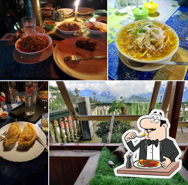 Food at Hotel Kabur Pelling