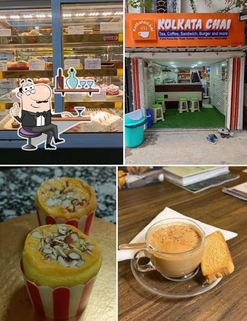 The interior of Kolkata Chai