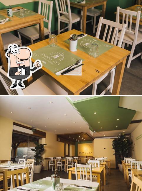 Gli interni di Pizzeria Donna Eva