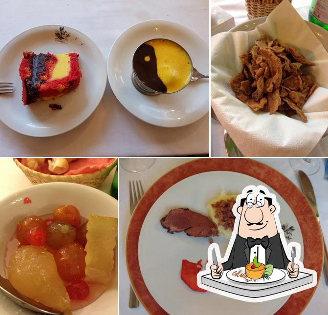 Cibo al Ristorante Hotel Tassi