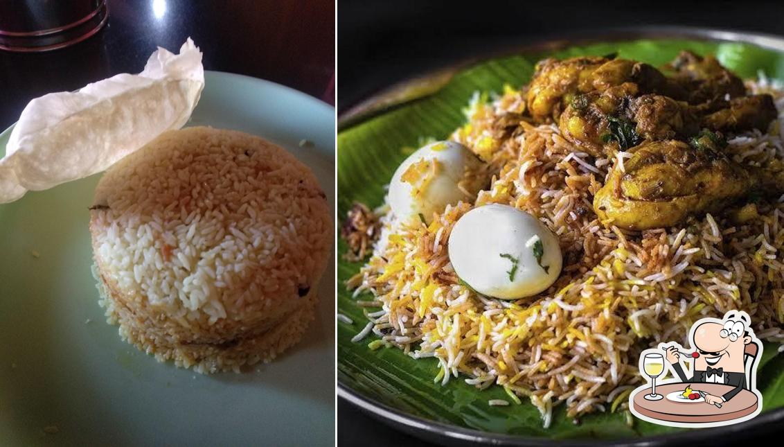 Food at Yummy Biryani Center