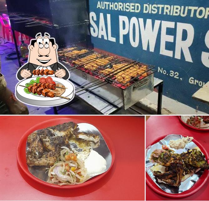 Food at சுட்டக்கோழி