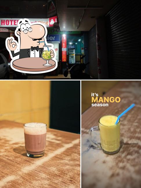 The photo of drink and exterior at Salwa Dine, Restaurant & Outdoor Kitchen