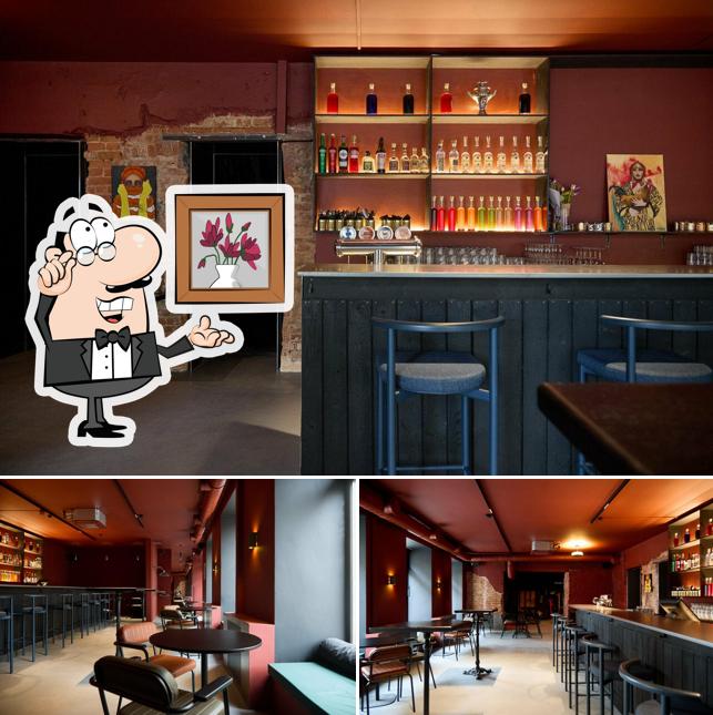 L'intérieur de Shashlichka