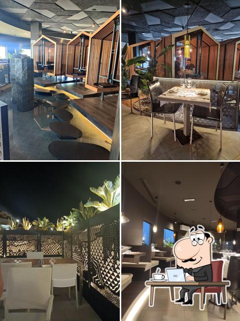 Dai un'occhiata agli interni di Sushi Zero