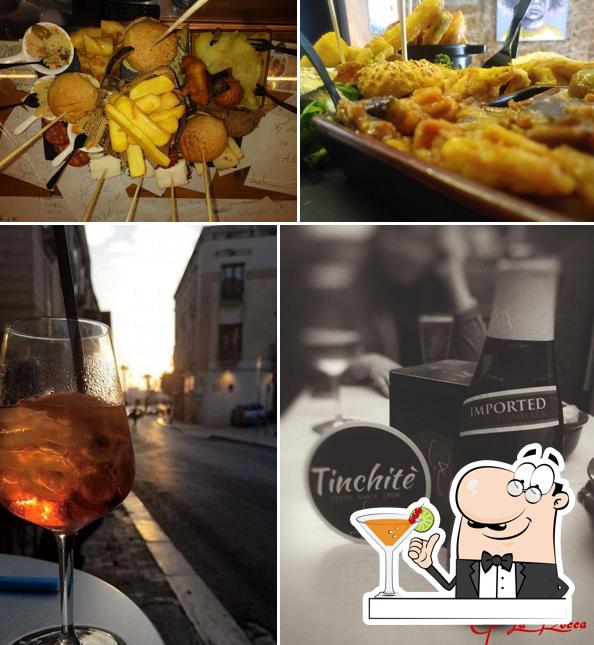 Dai un’occhiata alla immagine che raffigura la bevanda e cibo di Tinchitè