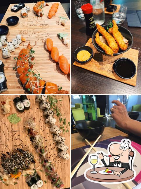 Cibo al Evergreen Sushi Bar