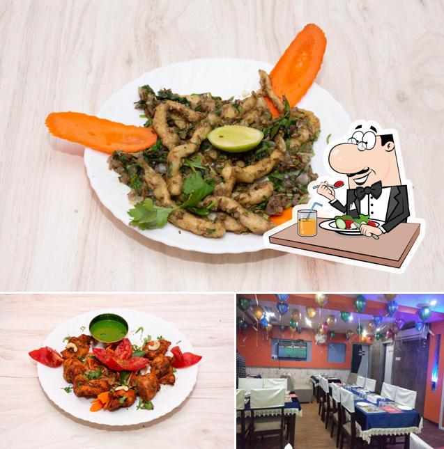 The image of food and interior at BIRYANI DARBAR