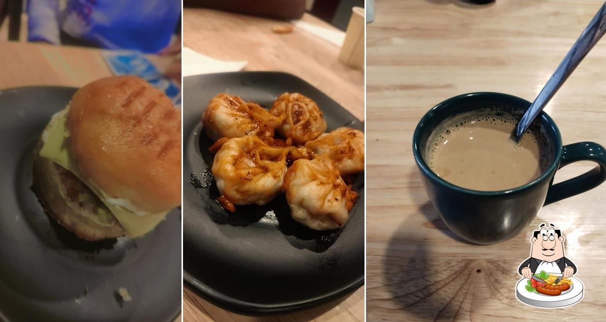 The photo of food and interior at Cafe Corner