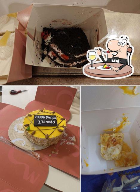 Food at Cakewala Bakery and Cafe