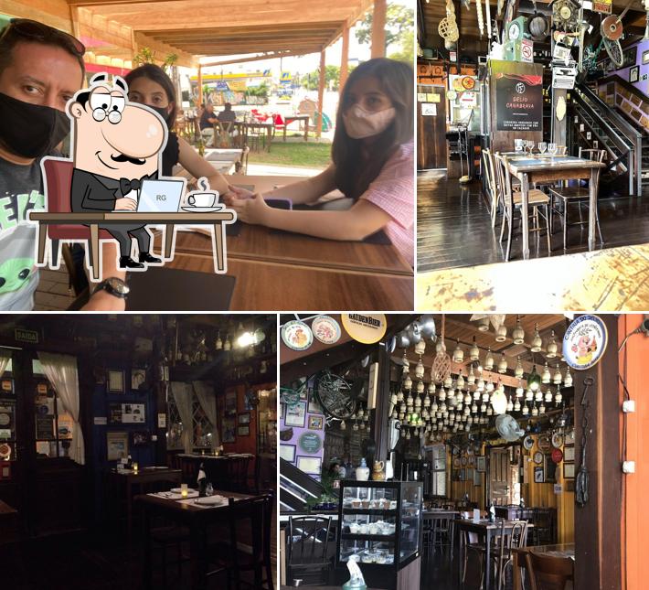 Veja imagens do interior do Cantina do Délio Itupava