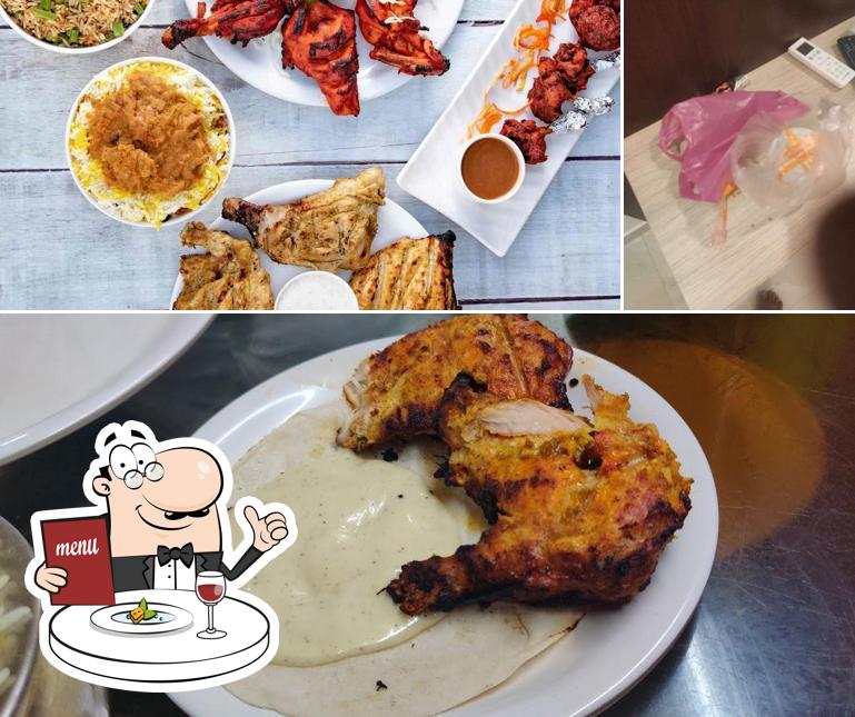 Check out the photo depicting food and interior at Danish Shawarma Hut