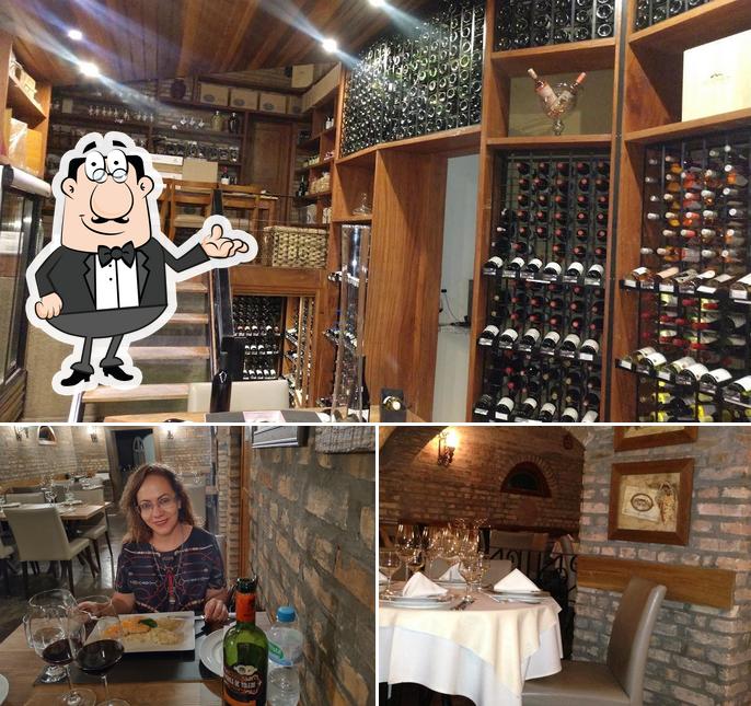 Veja imagens do interior do Enoteca Decanter