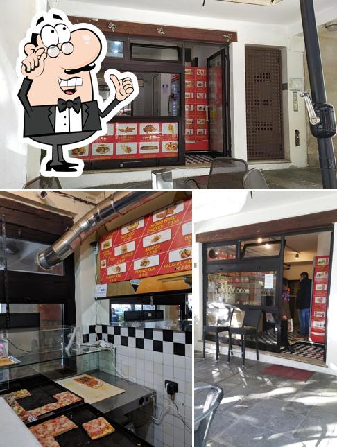 Gli interni di Pizza&Kebab al Duomo