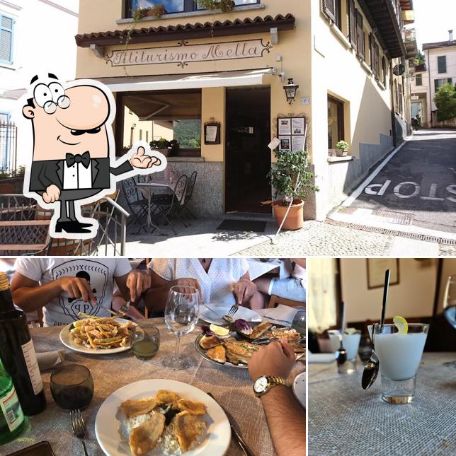 Tra le varie cose da Ittiturismo Ristorante Mella si possono trovare la interni e bevanda