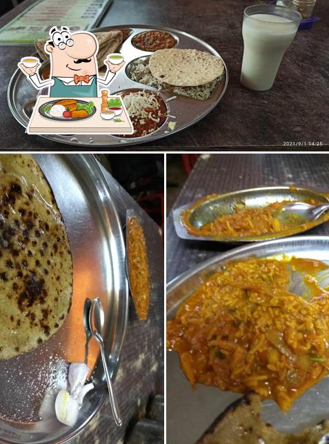 Meals at Jay Jalaram Parotha House