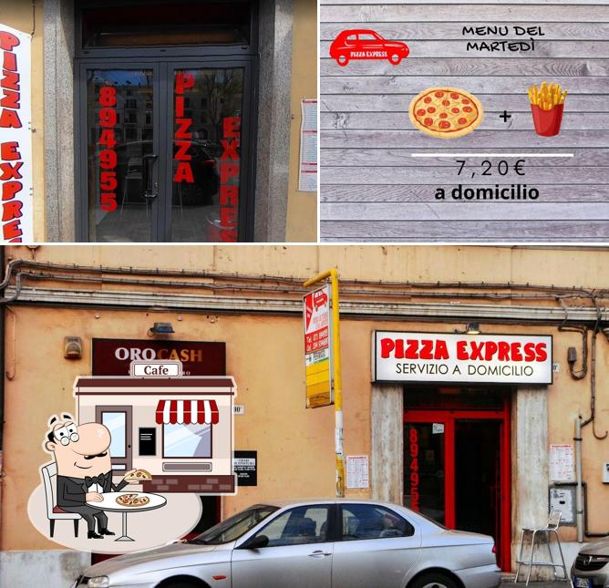 Gli esterni di Pizza Express