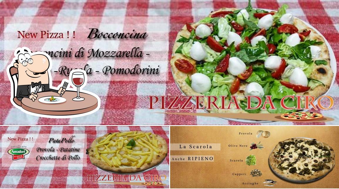 Cibo al Pizzeria da Ciro