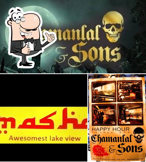Look at this picture of Chamanlal and Sons