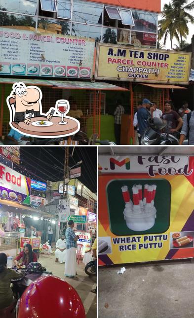 The image of A.M Fast Food & Tea Shop’s food and exterior