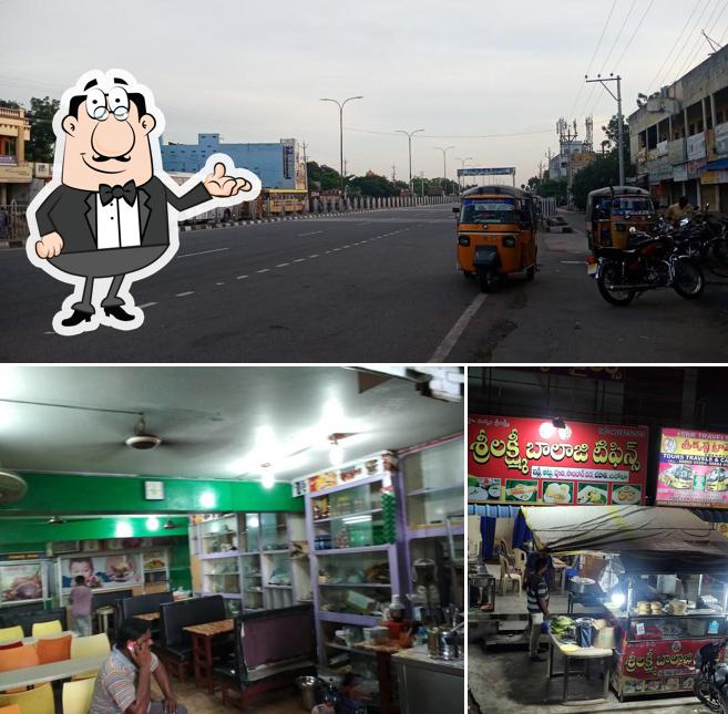 The interior of Balaji Tiffin Center, Veg Food, Ice Cream Parlor And Bakery