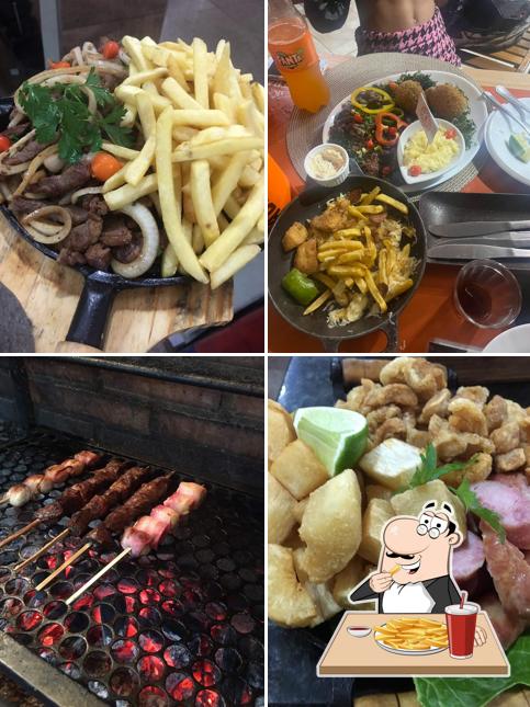 Batata frita em Bar do Kxote