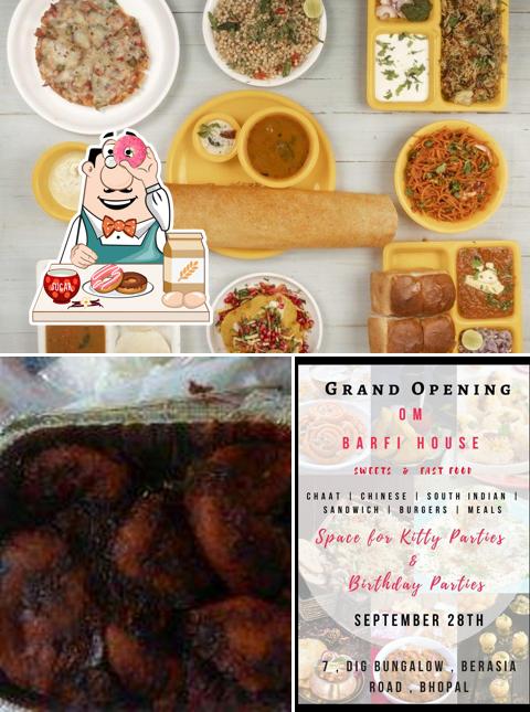 Barfi House Sweets And Fast Food serves a range of sweet dishes