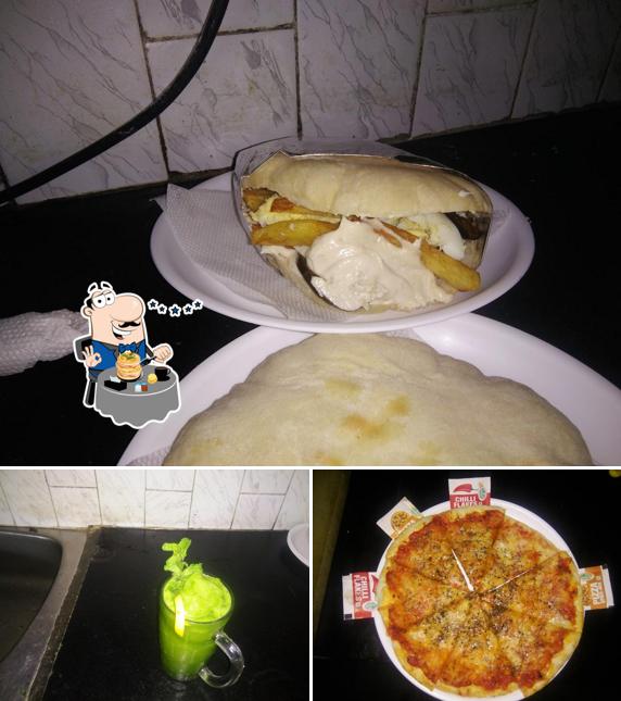 Meals at Hotel Rainbow and Jacky star cafe