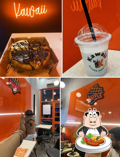 Kawaii cafe is distinguished by food and interior