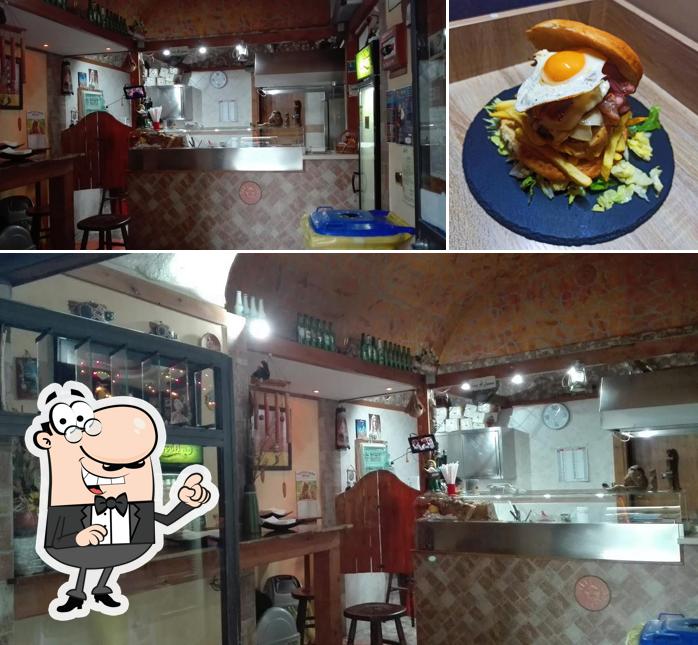 Paninomania Reginella si caratterizza per la interni e cibo