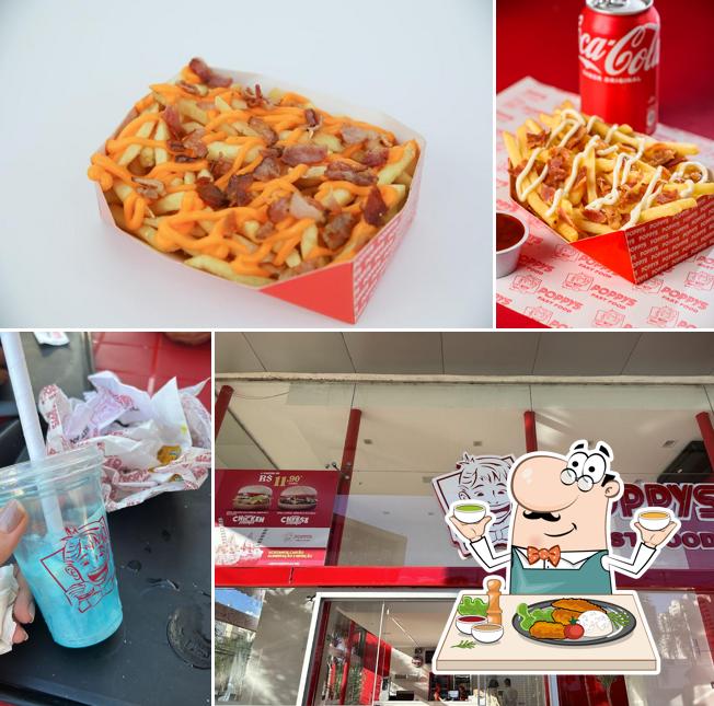 Comida em Poppys Goiânia