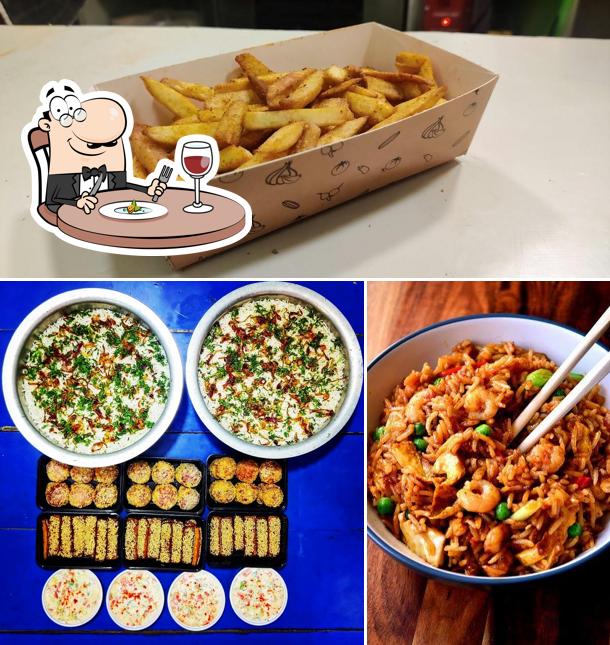 Food at Ruchi Food Hub