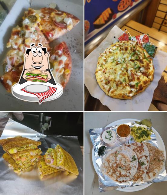 Club sandwich at Sudama Bhel