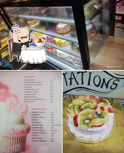 Temptations The Cake Shop serves a selection of sweet dishes