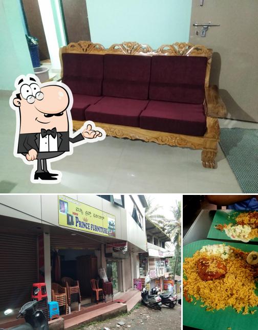 The interior of UK Biriyani Center