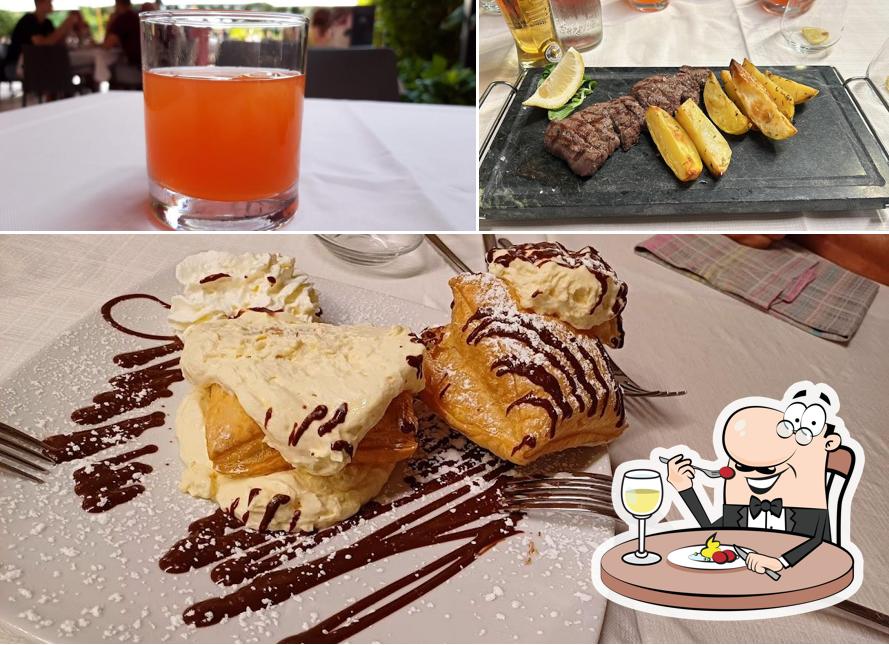Cibo al Ristorante Villa Eire - Ristorante con pizza
