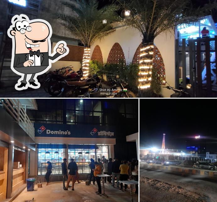 The exterior of Domino's Pizza Laxmi Nagar, Gondia